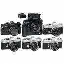 Canon F1及其他五种单反相机