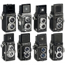 Delmonta, Graflex, Microflex 和 5台其他 TLR 6x6 相机
