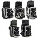 5台玛米亚 6x6 TLR 相机