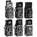 蔡司 6台 Ikoflex 6x6 双反相机