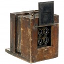 Carte-de-Visite 湿板箱型推移式相机, c.1865