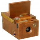 小型侦探相机, 带木质转换片盒, c.1893