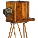 原装达盖尔式箱型推移相机“Charles Chevalier, Paris”, c.1841-42