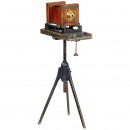 达盖尔术带特殊轨道的皮腔相机   1846年前后