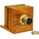 达盖尔术插入片盒式相机   1842年