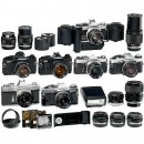 大量Olympus 相机和镜头