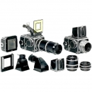 2台带附件的Hasselblad 1000 F相机