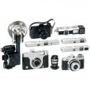 3台Minox 相机和5台微型相机