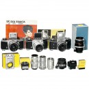 爱克山泰 Exakta 3台相机，镜头及附件