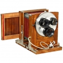 Studio Camera with Triple-Lens Turret   1950年前后