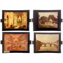 4 Original Photographic Views by Carlo Ponti, Venice   1862年