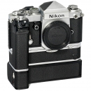 尼康Nikon F2 Eyelevel 带 MD-1 und MB-1, 1973年