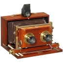 漂亮的Demaria Frères 立体相机, 1903年前后