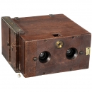 早期立体片盒相机，1894年前后