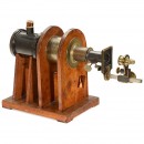 投影显微镜带液冷凝器, Duboscq制造, 约1870年