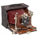可折叠相机, Photo Hall制造, 约1910年