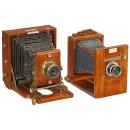 旅行相机, Hess & Sattler制造, 约1895年