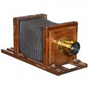 湿板相机20 x 26 cm带Darlot镜头, 约1870年
