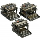 3台Remington打字机