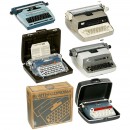 6台S.C.M.打字机