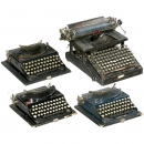 4台Remington打字机