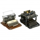 2台打字机