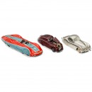 3辆玩具汽车   1950年前后