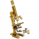 黄铜造显微镜E. Leitz, Wetzlar    1897 年