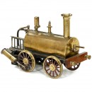 英国黄铜展示机车    1850年前后