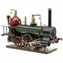 大型蒸汽机车展示模型    1900年