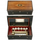 瑞士滚筒音乐盒Bremond     1870年前后