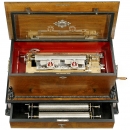 瑞士滚筒音乐盒Paillard     1890年前后