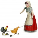 自动玩具：妇女与2只鸡, 1910