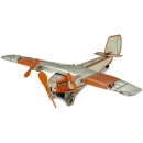 铅皮玩具飞机 TippCo, 约1940年