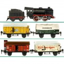 蒸汽机车及4辆拖车 Märklin (轨距：0)