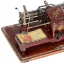 Mignon Mod. 2 (红色)打字机, 1904年