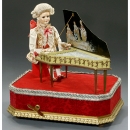 莫扎特弹琴音乐玩偶（出自Michel Marcu），法国，2000年