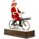德国骑车圣诞老人橱窗玩偶，1930年前后