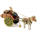 美国铁皮玩具Der störrische Esel 倔驴车，1930年前后