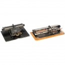 2台盲文打字机 (2 Braille Typewriters)