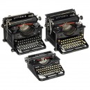 3台Littoria 打字机