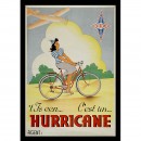 Hurricane自行车宣传海报 (Bicycle Advertising Poster 'Hurricane')
