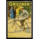 Gritzner 自行车宣传海报 (Bicycle Advertising Poster 'Gritzner')