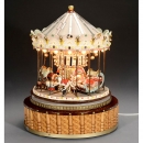 旋转木马迷你摆件 (Miniature Model of a Childrens' Carousel)