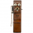 大型挂式电话机Alexander Graham Bell, 1880年