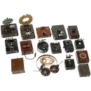 15台小型检波接收机, 19世纪20年代到30年代