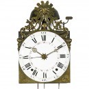 法国Comtoise钟, 带日历显示, 约1810年