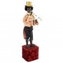自动音乐玩偶抽烟的黑人, Lambert制造, 约1890年
