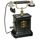 丹麦台式电话机 Jydsk 约1900年