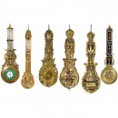 Comtoise钟的6个钟摆 约1880年